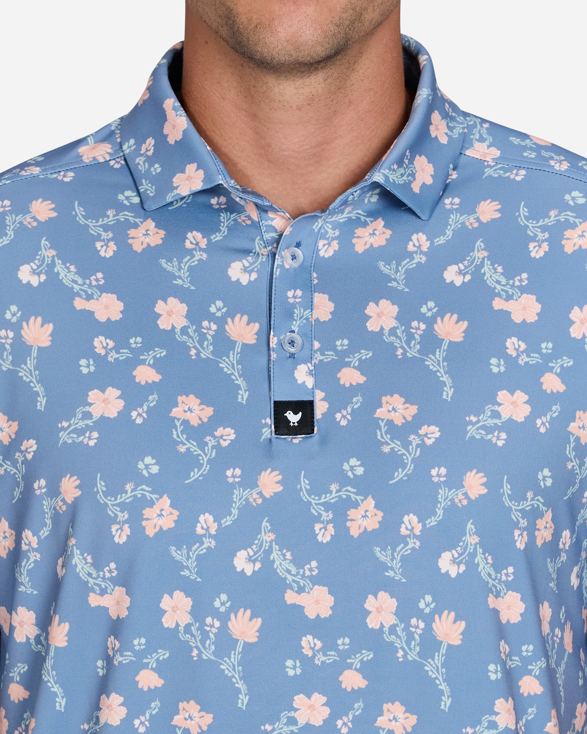 Bad Paisley-Men's Polo-Bad Birdie