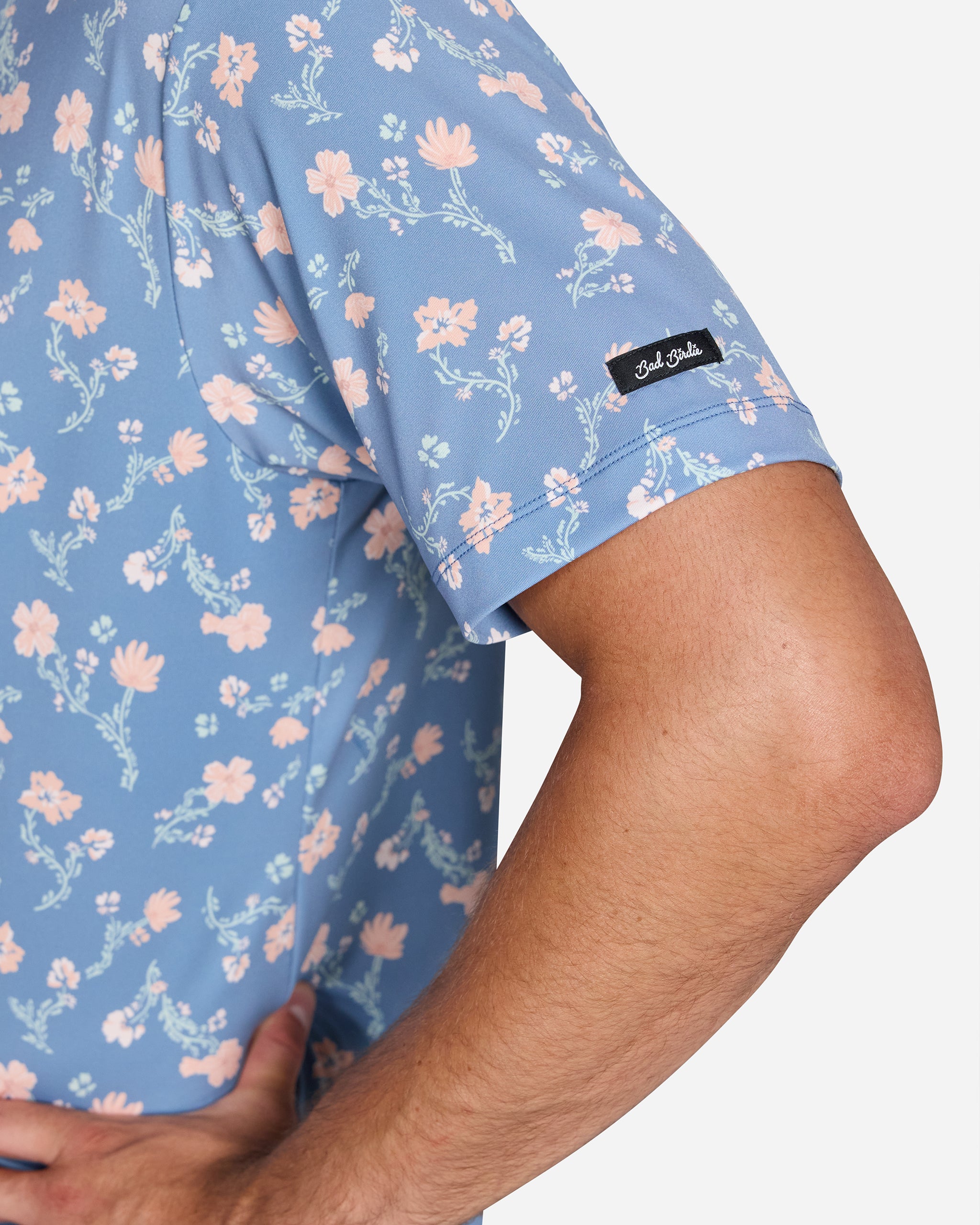 Bad Paisley-Men's Polo-Bad Birdie